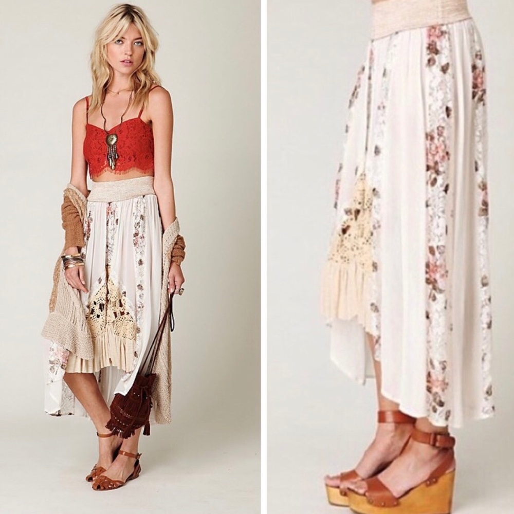 Free People-New Romantics Gypsy Skirt festival